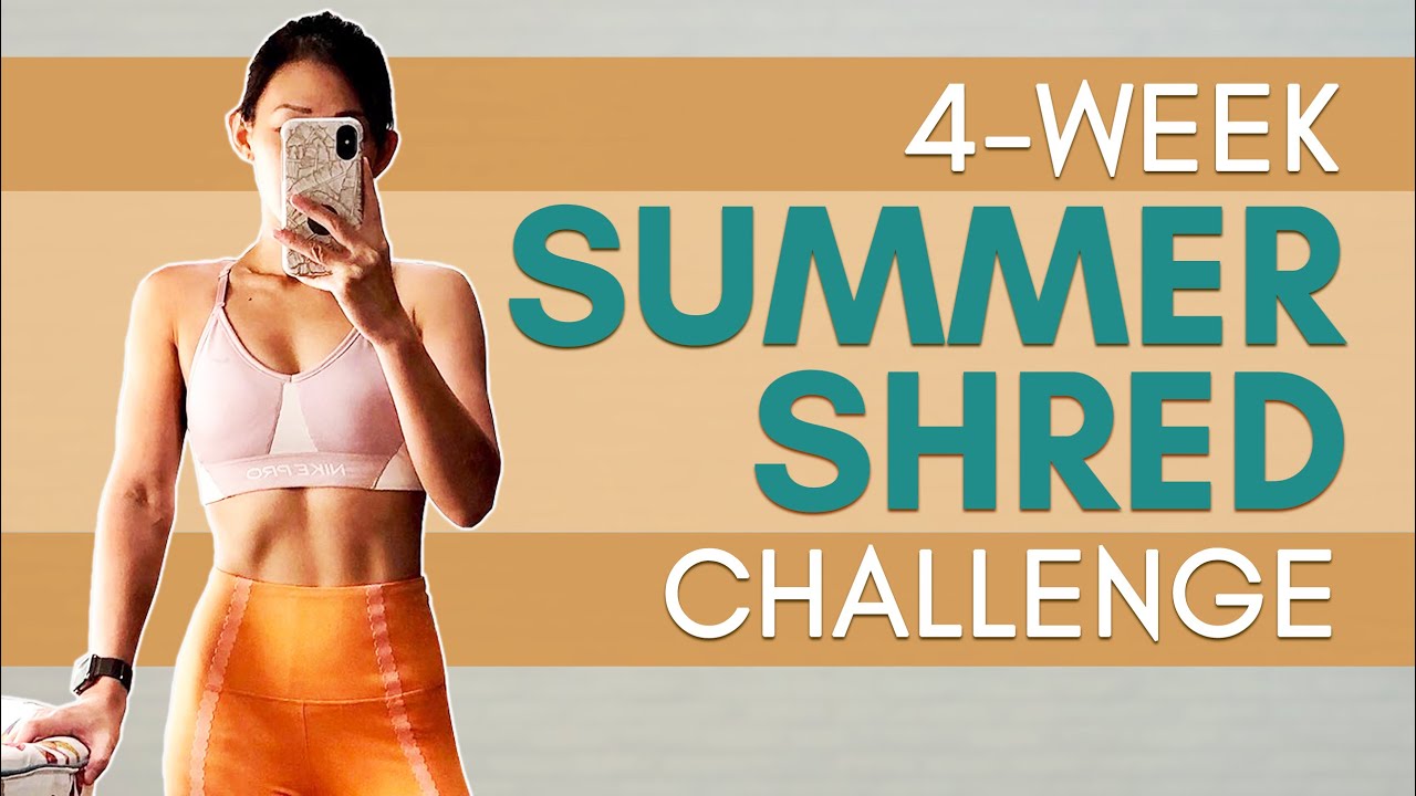 4-Week Summer Shred Challenge (HIIT + Strength) | Joanna Soh