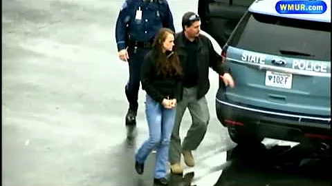 Raw Video: Jessica Linscott at Logan Airport