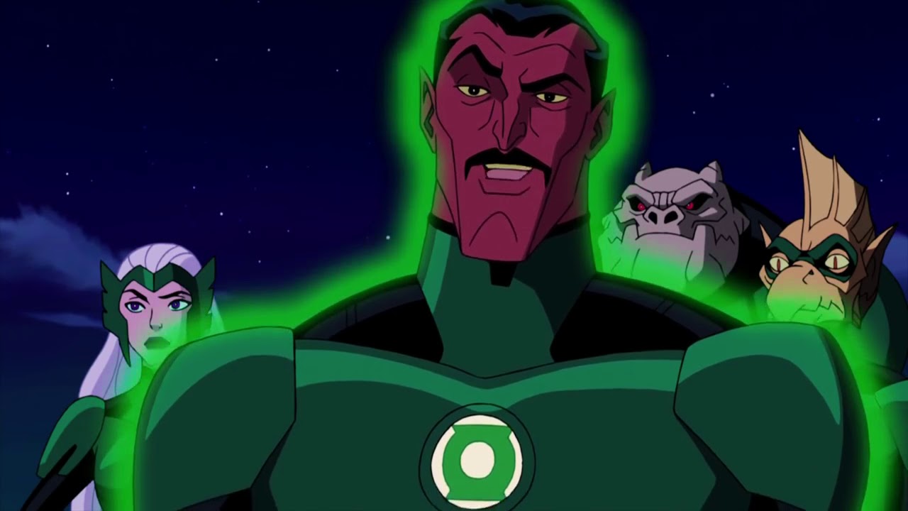 51 Green Lantern vs Green Lantern Corps Fight Scene Green Lantern First