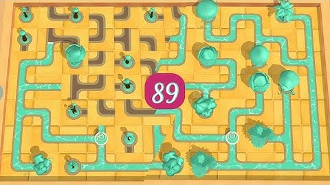Water Connect Puzzle Game Level - 89 Walkthrough | Helene Gaming