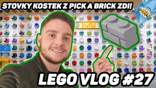 LEGO VLOG #27 - Stovky kostek z Pick a Brick zdi!