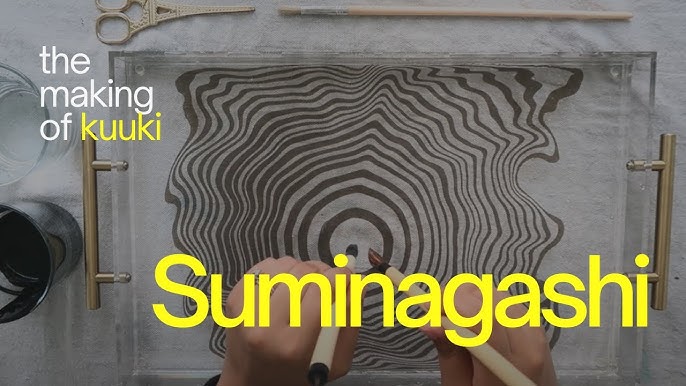 Suminagashi Art Kit: the Japanese Art of Paper Marbling DIY