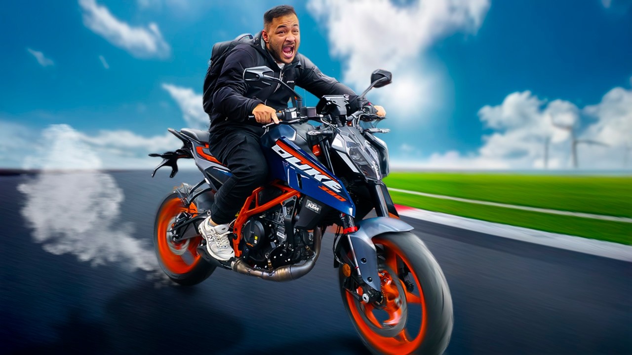 Probe la moto mas anhelada del mundo KTM DUKE 390