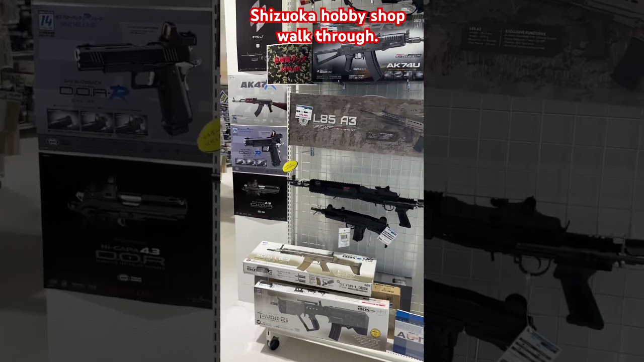 Japanese hobby shop in Shizuoka. - YouTube