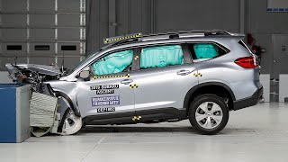 2019 Subaru Ascent moderate overlap IIHS crash test