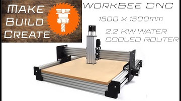 Workbee 1515 2.2kw CNC Router Unboxing - Make Build Create