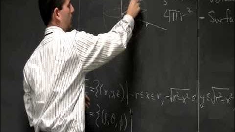 Multivariable Calculus Lecture 23—Triple integrals and spherical coordinates