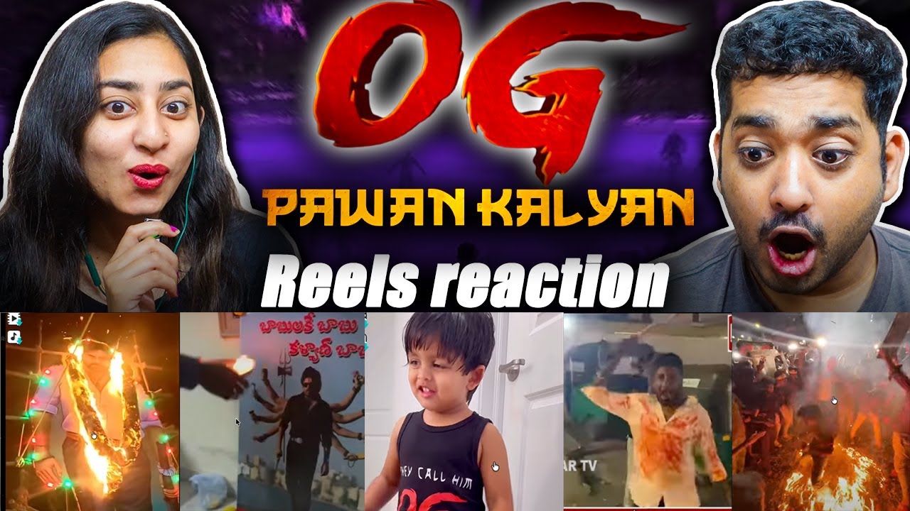 OG Movie release celebrations Reels Reaction | Watch party