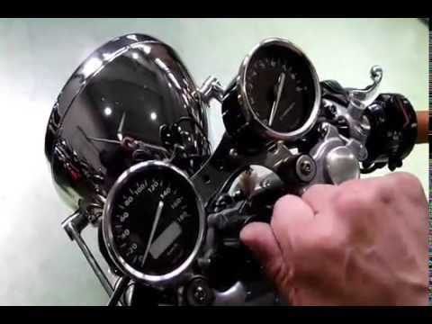 電気式スピードメーター装着_SR400.wmv