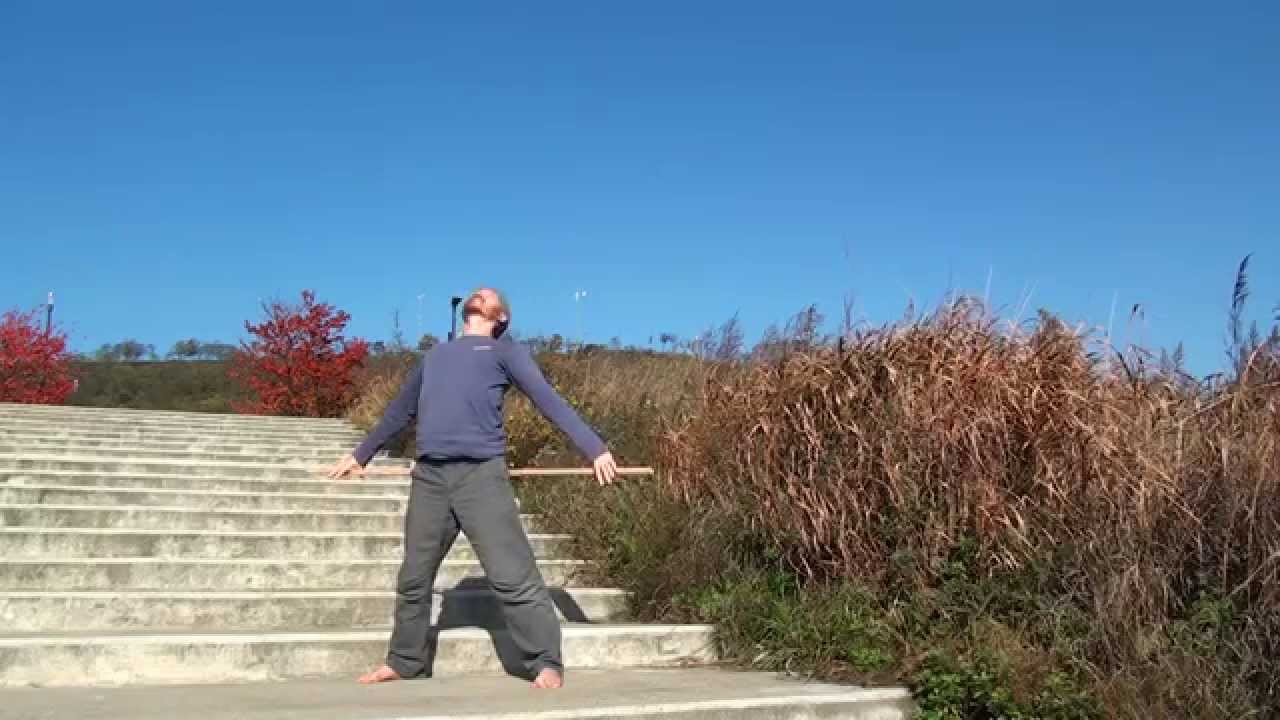 Bamboo Stick Exercise(2) 대나무 스틱 운동(2) YouTube