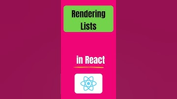 Rendering a List of Objects in React  #reactjs