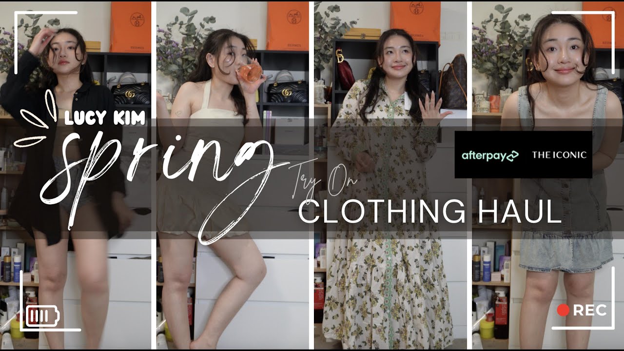 [Shopping Haul] THE ICONIC Spring 2024 Haul - Try on Aussie fashion ...