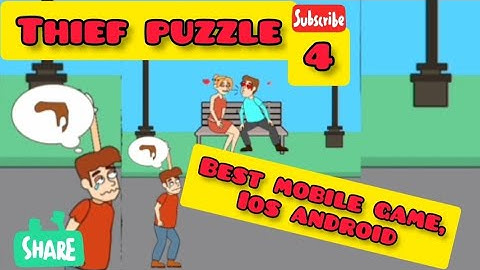 Thief Puzzle 4 🙅 best mobile game, iOS android | fully Animated Game #funny #thiefpuzzle #shorts