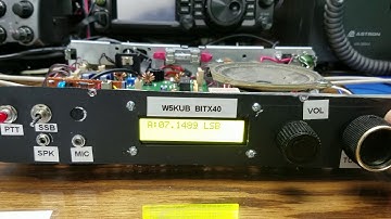 Radiuno receiving demo  bitx40