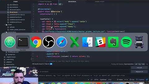 Angular D3 compilation weirdness