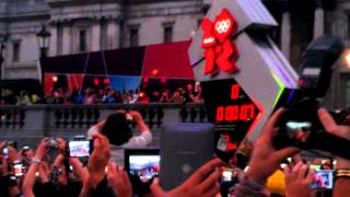 Famous LONDON 2012 - OLYMPIC COUNTDOWN TO ZERO - TRAFALGAR SQUARE Wealth