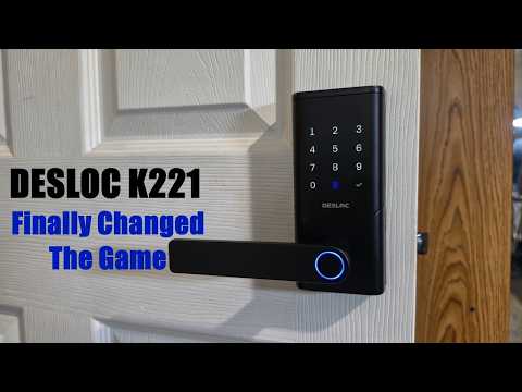 DESLOC K221 - The Most Convenient Handled Smart Lock