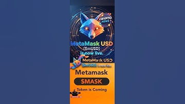 metamask . MetaMask USD ($mUSD) is now live . crypto airdrop hub. metamask new update .upcoming coin