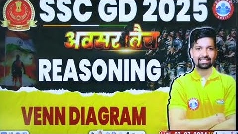 🔴 Complete Venn Diagram || SSC GD 2025 Avasar Batch || Reasoning by Sandeep Sir #parikshaconcept