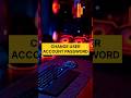 how to change user account password on windows pc and laptop #changepassword #windows11 #windowstips