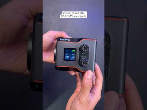 🎥 Smallrig RC 60b 60w 2700-6500k pin 45 phút #smallrig #led — Video review, click xem trên YouTube