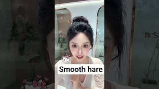 Smooth Hair Wig Try-On | Real or Fake?&quot;#nicewigg #keswigs #hairstyle #hair #wigs#hairwig