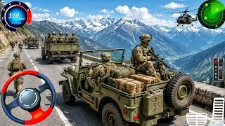 Indian Army Cargo Truck Driving Game: 3D Army Truck Transport Simulator 2026 - Android Gameplay screenshot 4