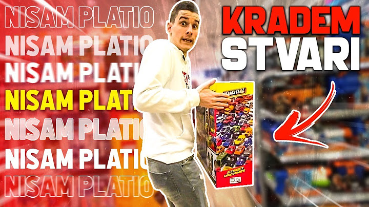 UZIMAM STVARI IZ MARKETA A NISAM PLATIO !! *uspeo sam *