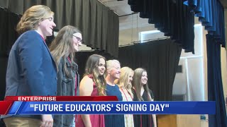 future educators' signing day