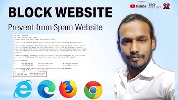 How to Block Any Website in Computer without using Software Windows 10/11 | TechRepairer
