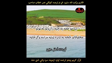 قرآن کریم پښتو ترجمه سورة التین  آیات 1-8 Quran with pashto Translation