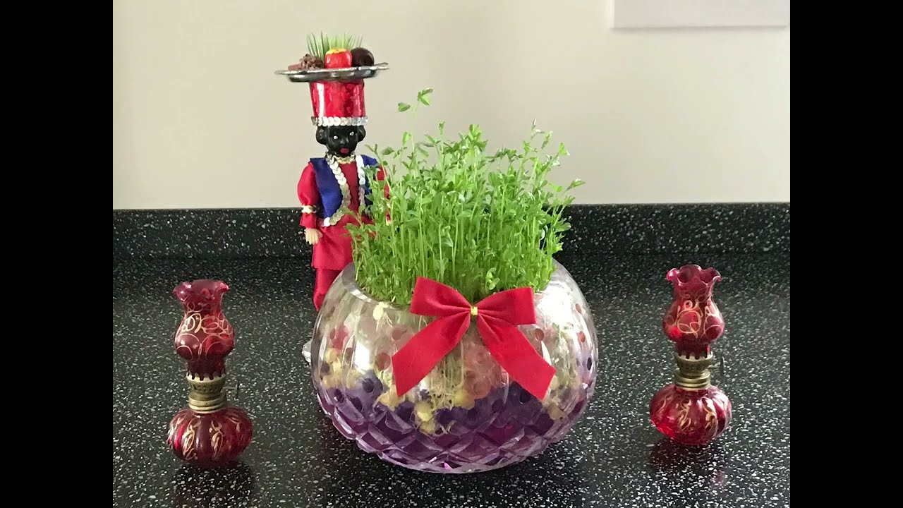 طرز درست کردن سبزه عدس با خاک ژله ای به آسونترین روش در ۸ روز