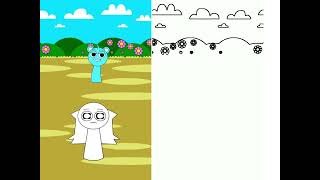 NEW Colour Match Puzzle Challenge Incredibox Sprunki #sprunki#shorts #Creativity #Stopmotion