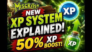 New XP System Explained | 50% XP Boost Update | Miscrits