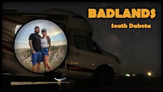 CAMPING AT BANDLANDS NATIONAL PARK | (BANDLANDS SD)