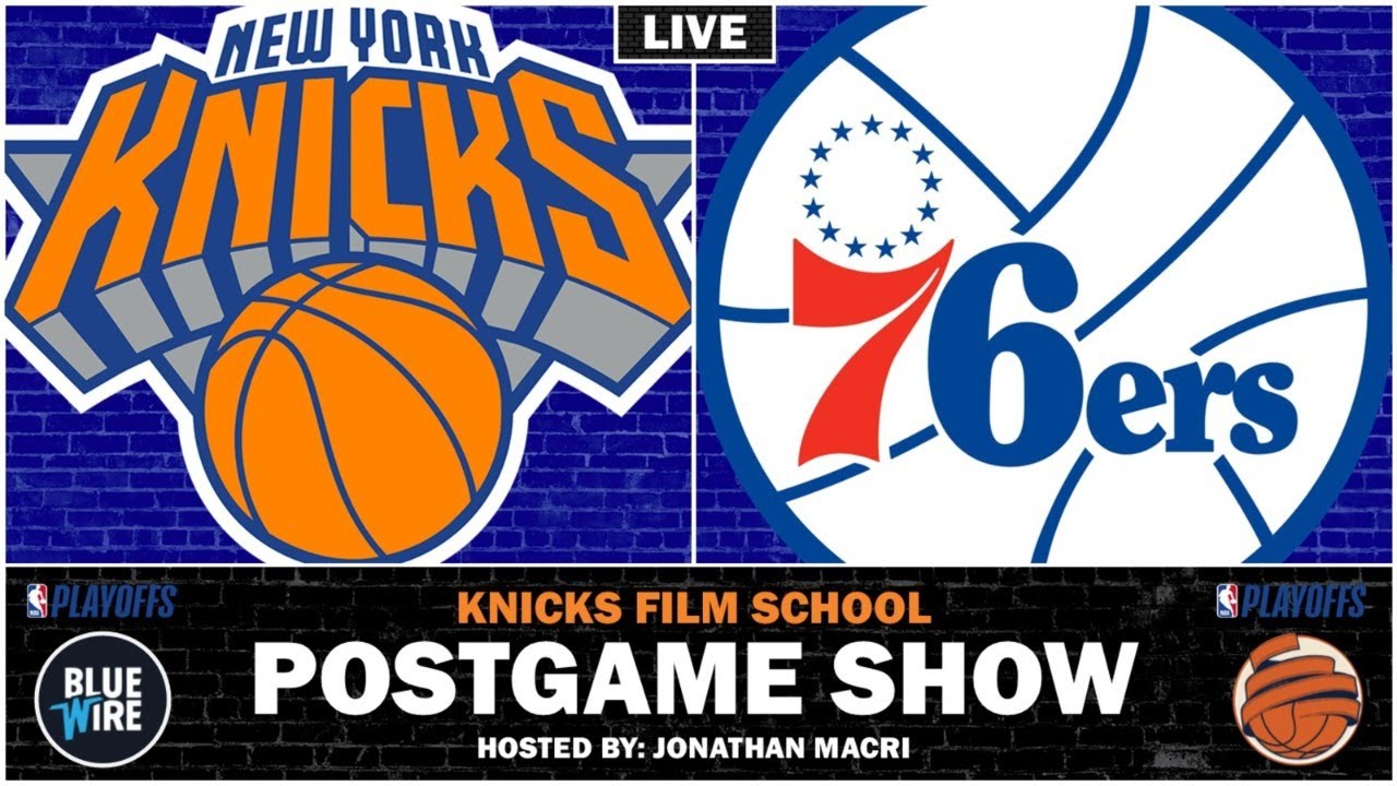 PLAYOFF LIVESTREAM | GAME 3 - Knicks vs 76ers - Recap & Reaction - YouTube