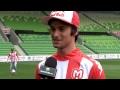 Australian Moto3 rider, Arthur Sissis, on Phillip Island