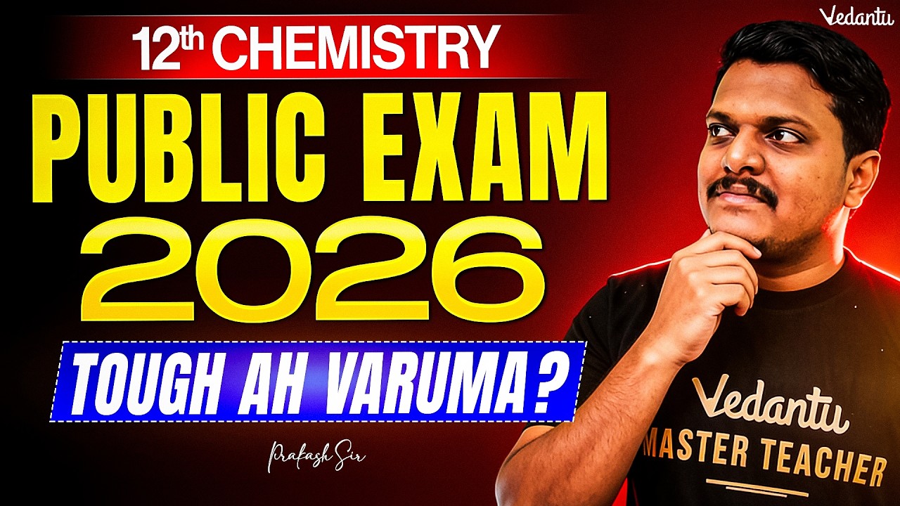 12th Chemistry Public Exam Tough ah வருமா? 🤔 #publicexam2026 #tnstateboard #prakashsir