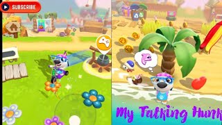 Talking Hank Island Adventure 🏝️ | Fun Gameplay & Cute Animal Friends! 🐶✨ screenshot 2