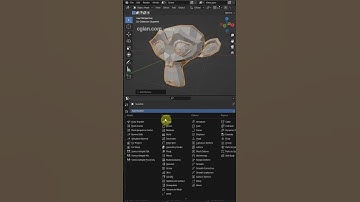 How to reduce vertices and faces in Blender using Decimate Modifier #blender #cgian #b3d