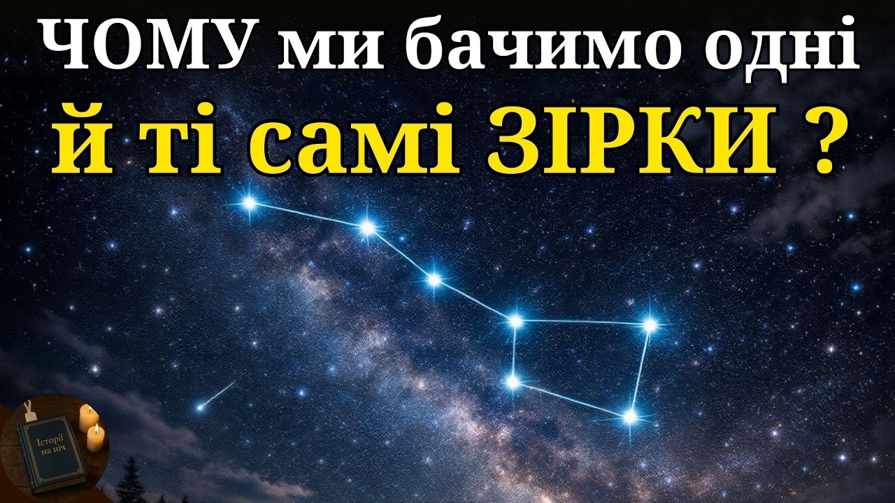 Якщо ВСЕСВІТ РУХАЄТЬСЯ, то чому НЕБО НЕ ЗМІНЮЄТЬСЯ? 💤Лекція для сну