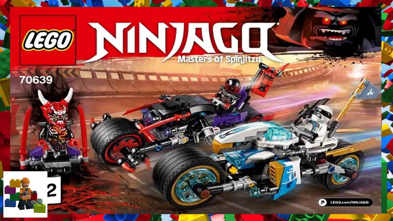 lego ninjago zane's motorcycle