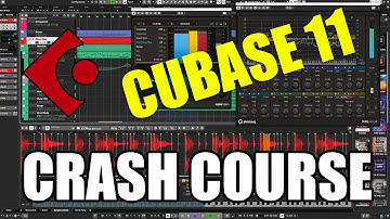 Cubase 11 Tutorial - CRASH COURSE Lesson 1