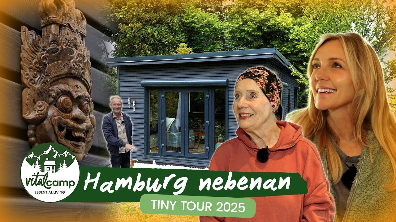 In Hamburg bei ihrem Sohn auf dem Grundstück. Folge 7. Tiny-Tour 2025