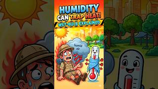 Heat + High Humidity - When Heat Becomes Deadly: The Wet-Bulb Secret #scienceforkids
