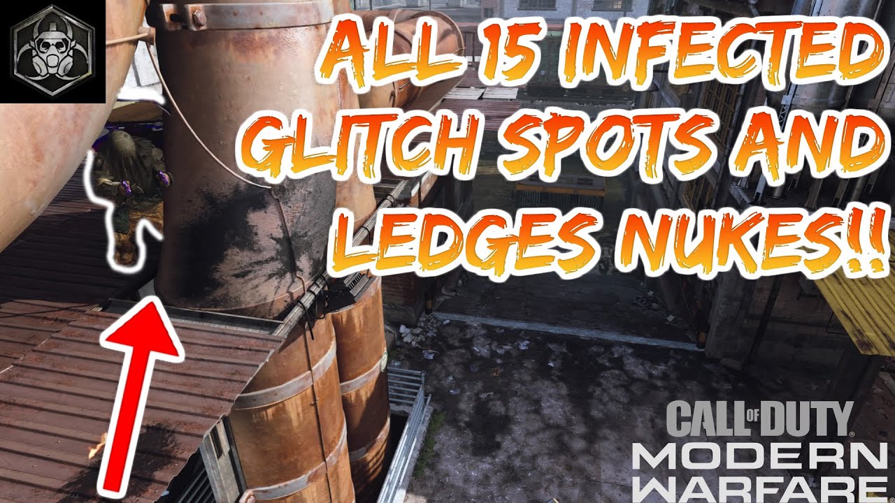 All 15* Gun Runner Infected Glitches Ledges and Spots *Season 3* Call