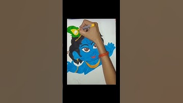 cute krishna drawing ❤️😍#krishnastatus #krishnadrawing #drawing #y_tshorts #viral #tranding #shorts