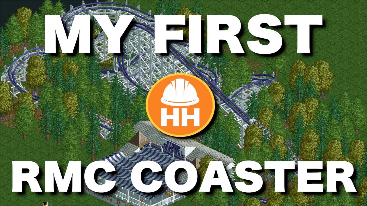 Rollercoaster Tycoon 2 | My First RMC Coaster - YouTube