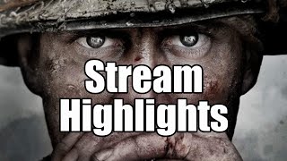 Making People Rage Quit On CoD WWII! Stream Highlights