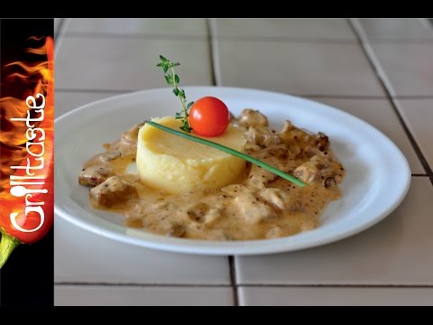 Video: Svinekjøtt Stroganoff I Tomat-rømmesaus